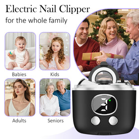 YunLuna all in one nail clipper for trimming filing and polishing