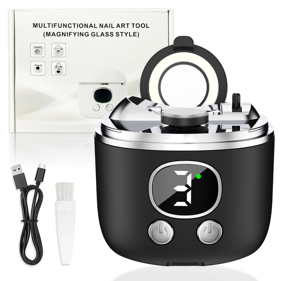 YunLuna electric nail clipper front view for home grooming
