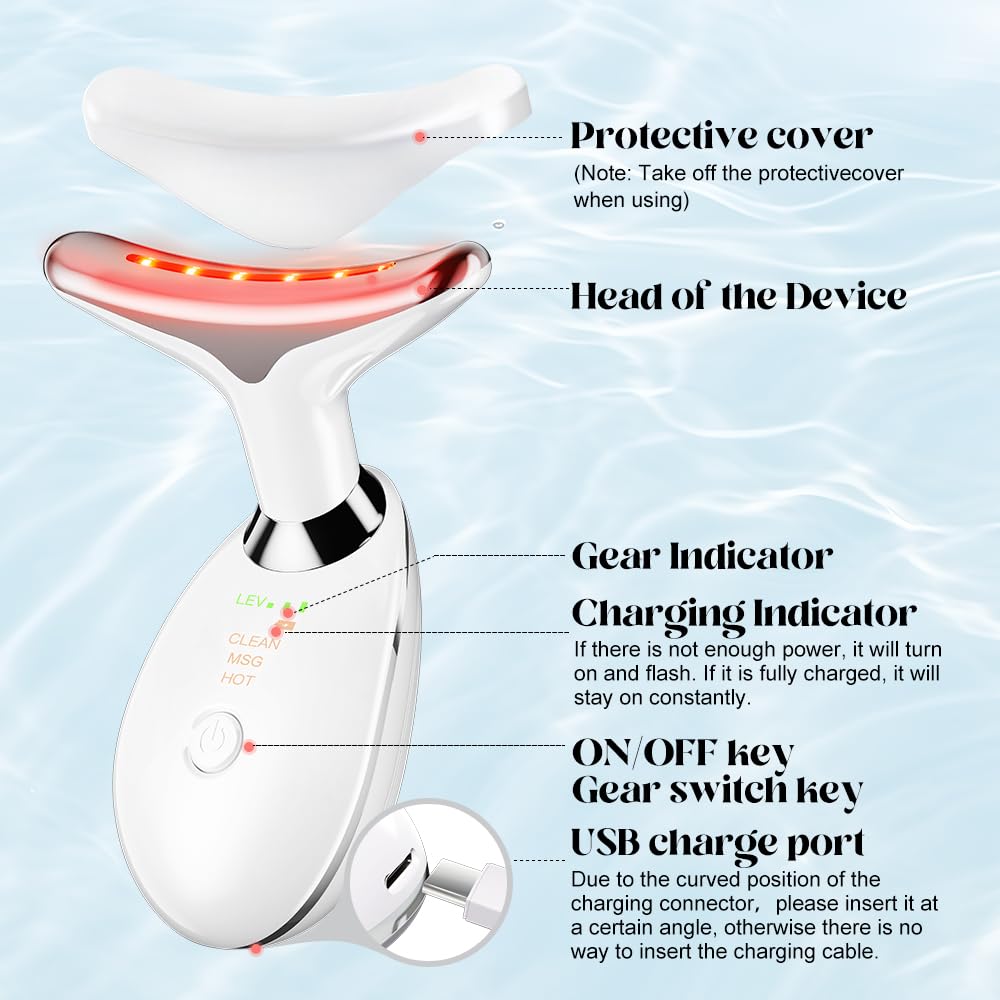 YUNRUO massager with USB charging for cordless use anywhere.