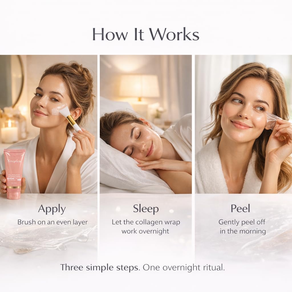 Yurisphere night skincare routine delivers spa-like results at home.