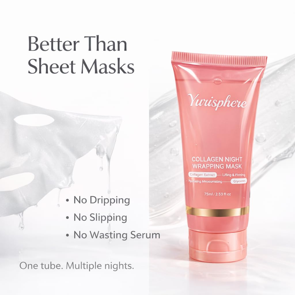 Yurisphere non-messy peel-off formula peels cleanly without staining.