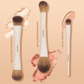 YutimeAura bronzer and contour brush for sculpted definition