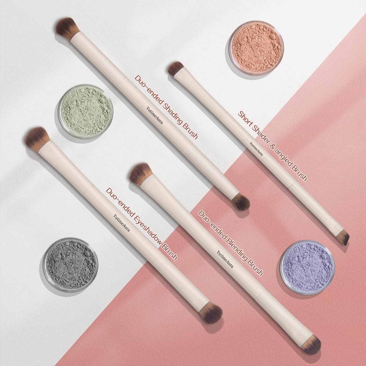 YutimeAura contour brush for seamless sculpting and definition.
