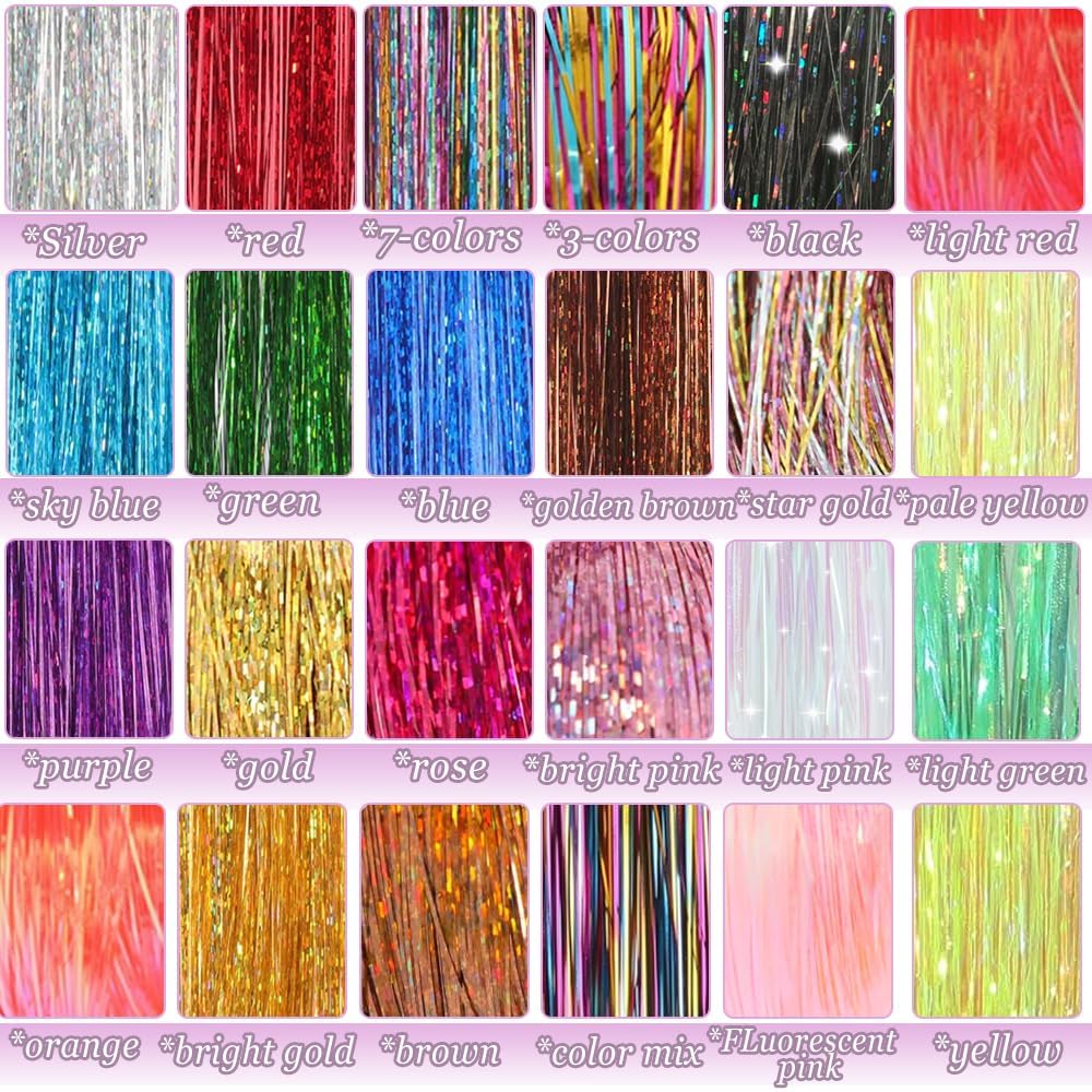 YUUYEE color-packed bundle helps plan party or wedding looks.