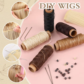 Yuxung needles in multiple sizes enabling precise hairwork for extensions or wigs