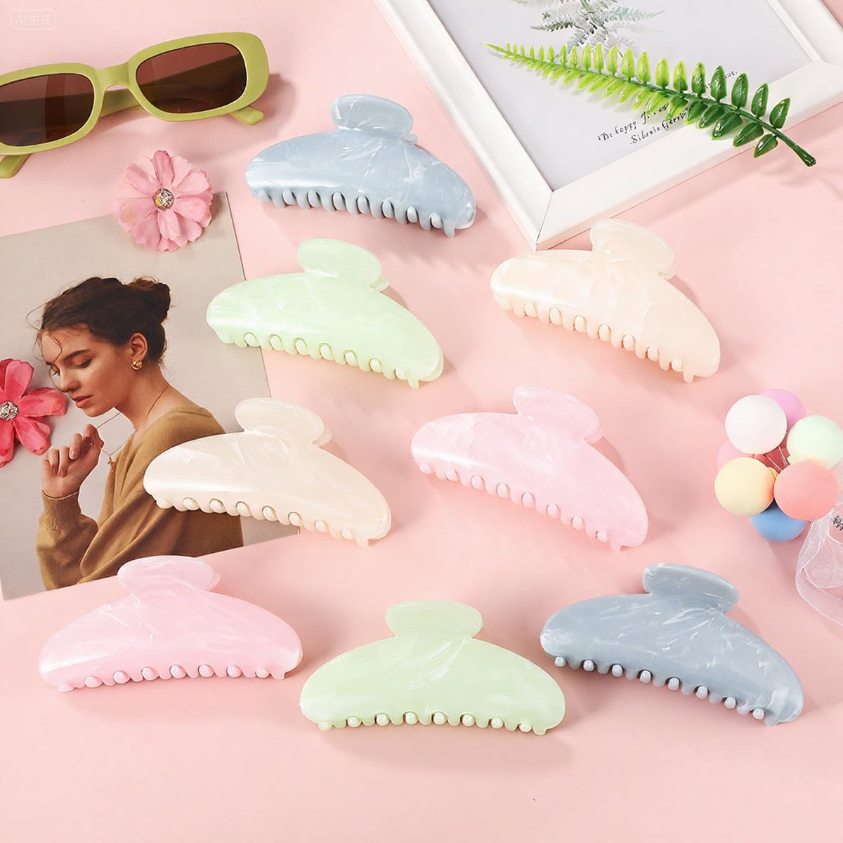 Yuxung gift-ready hair clips pack ideal for birthdays and celebrations