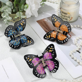 Yuxung Monarch butterfly hair clip packaged-ready as a thoughtful gift