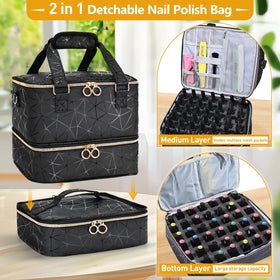 YUYAFN shows removable bottom layer for flexible tool storage.