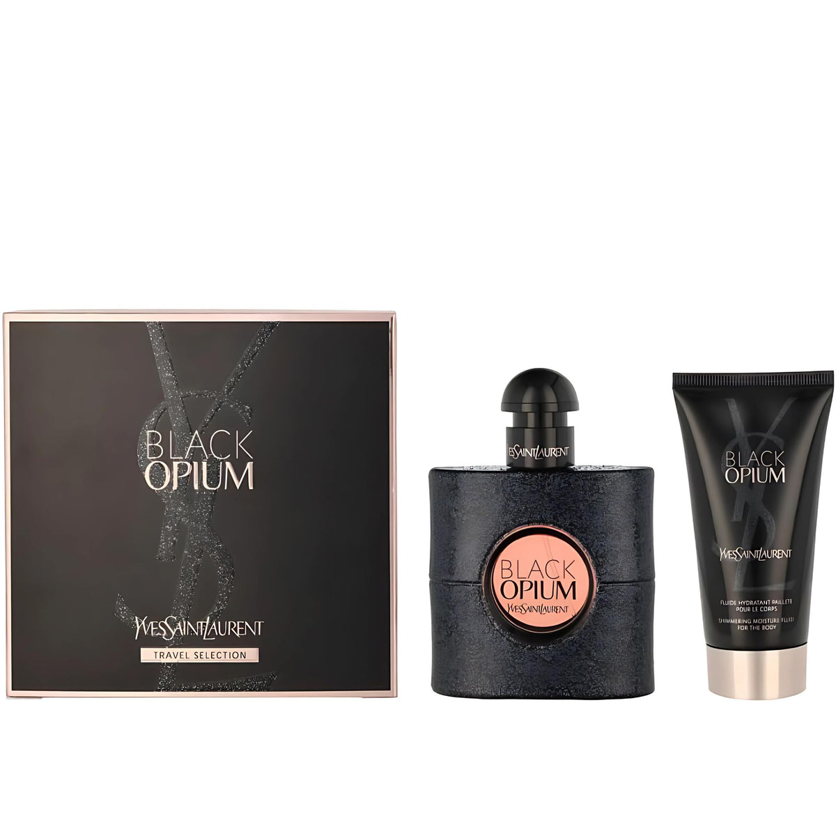 Yves Saint Laurent Black Opium EDP bottle with coffee notes for bold evenings.
