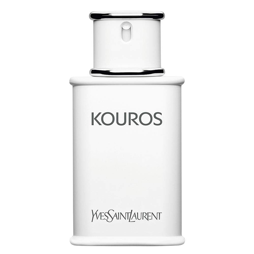 Yves Saint Laurent Kouros Men bottle front view, a bold scent for daytime wear