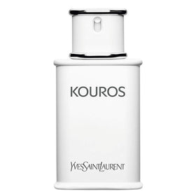 Yves Saint Laurent Kouros Men bottle front view, a bold scent for daytime wear