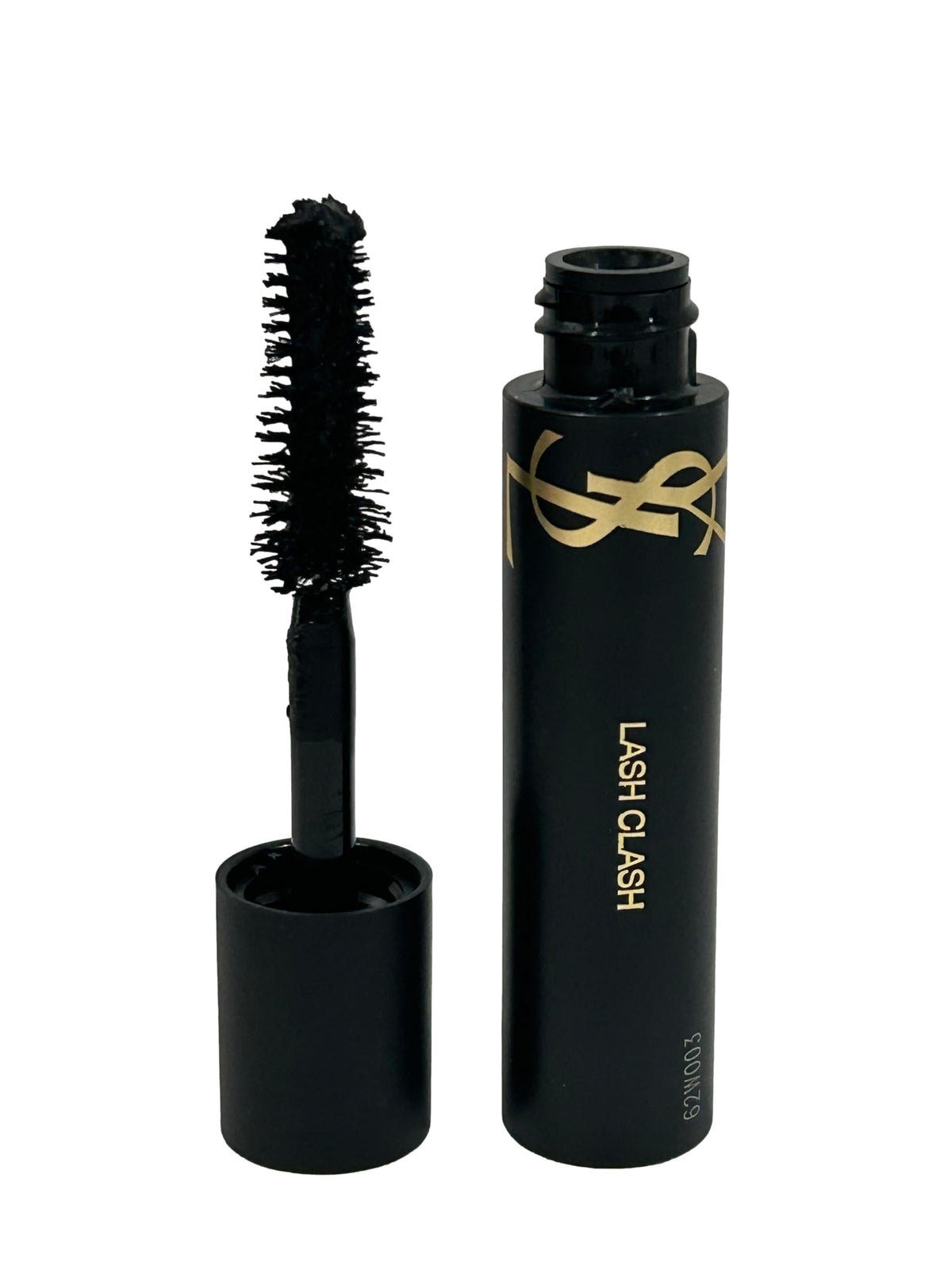 YSL Lash Clash Mascara brush closeup for dramatic volume and precise coating