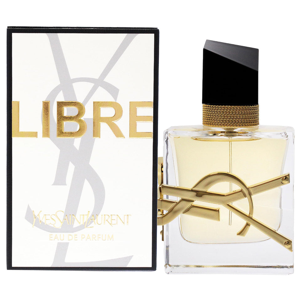 Yves Saint Laurent Libre EDP bottle front view, long-lasting fragrance for daily elegance.