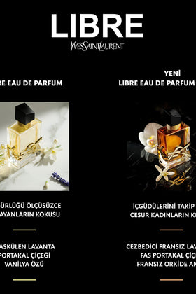 YSL Libre Intense label detail confirms authenticity and premium craftsmanship.