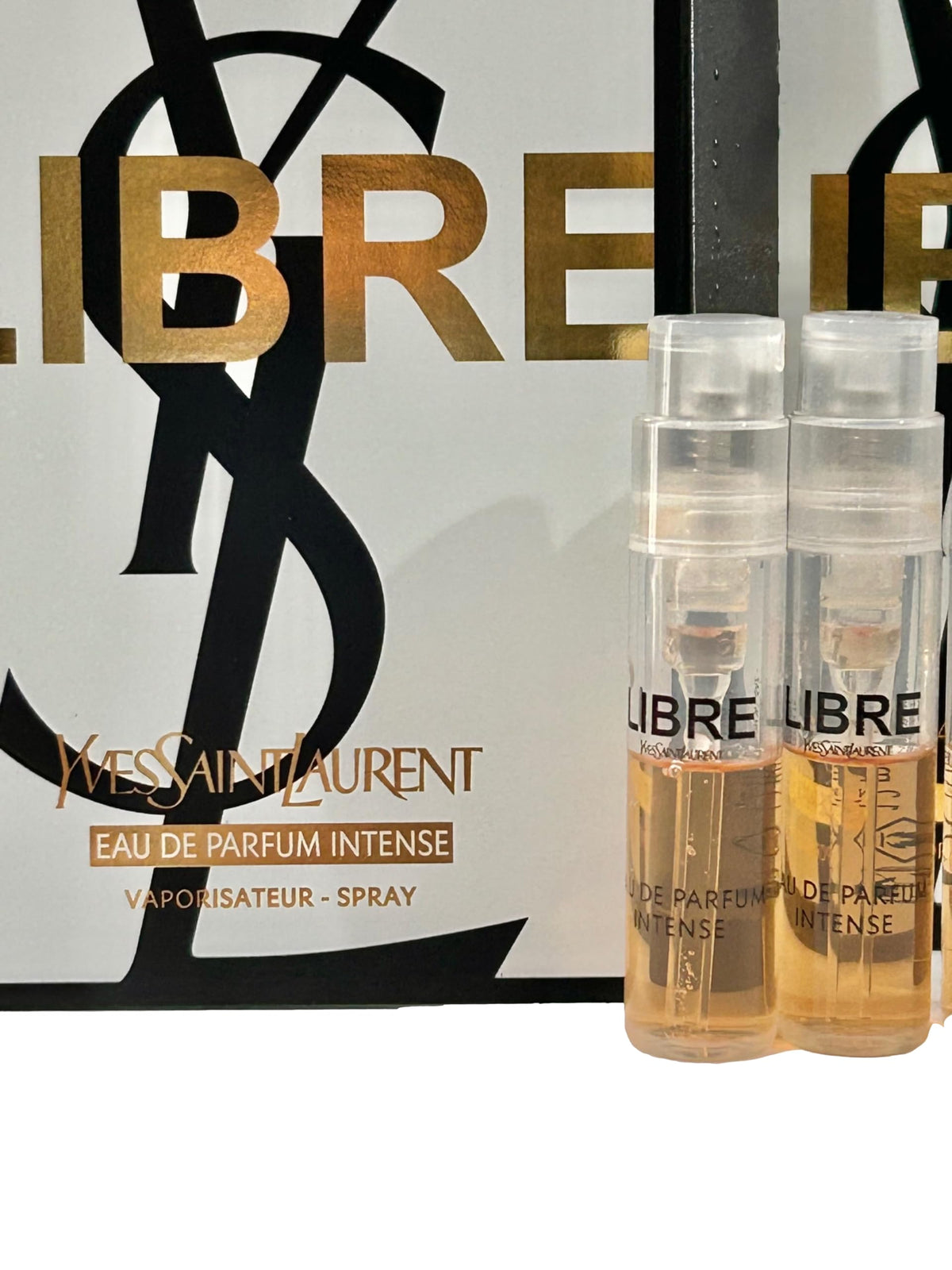 Premium packaging of YSL Libre Intense set suitable for gifting