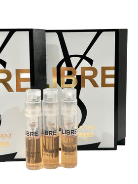 YSL Libre Intense vial, portable travel spray for on-the-go use
