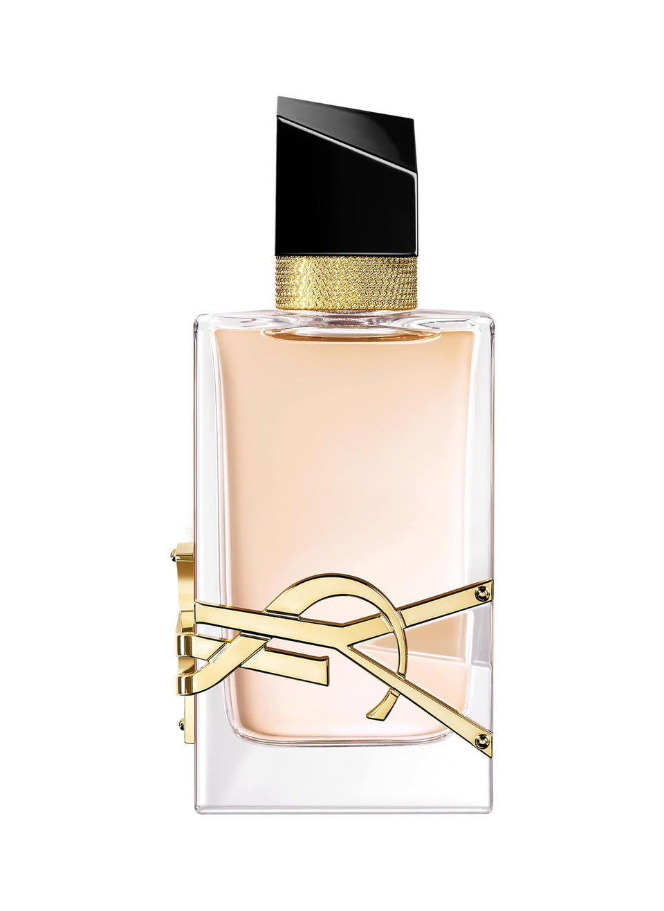 Libre by Yves Saint Laurent bottle front view, iconic design and daytime fragrance.