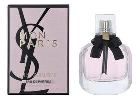 Yves Saint Laurent Mon Paris bottle front view, ideal for a romantic daytime scent