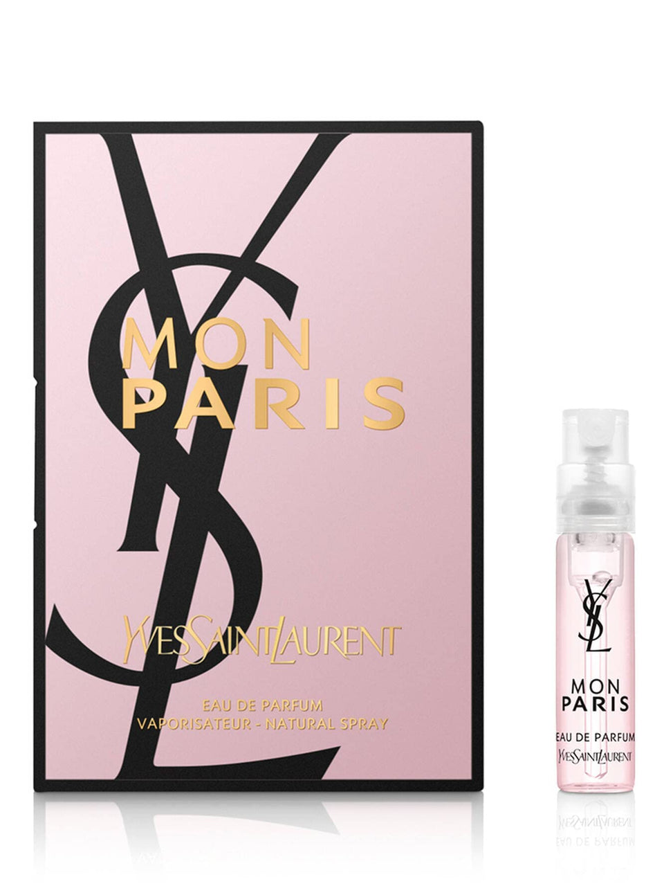 YSL Mon Paris sample vial for testing the scent on the go