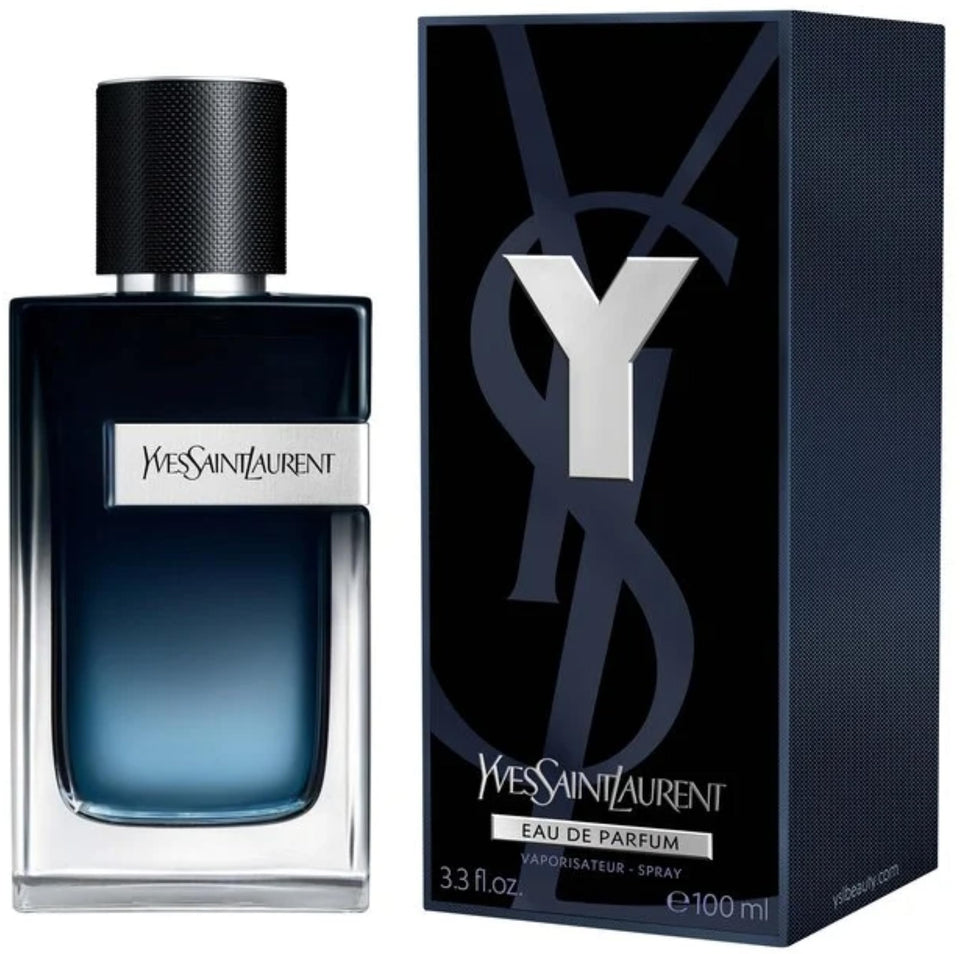 YSL Y for Men bottle close-up, premium design for confident daily wear.