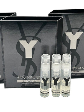 On-the-go fragrance exploration with travel-size Y Men LE PARFUM.