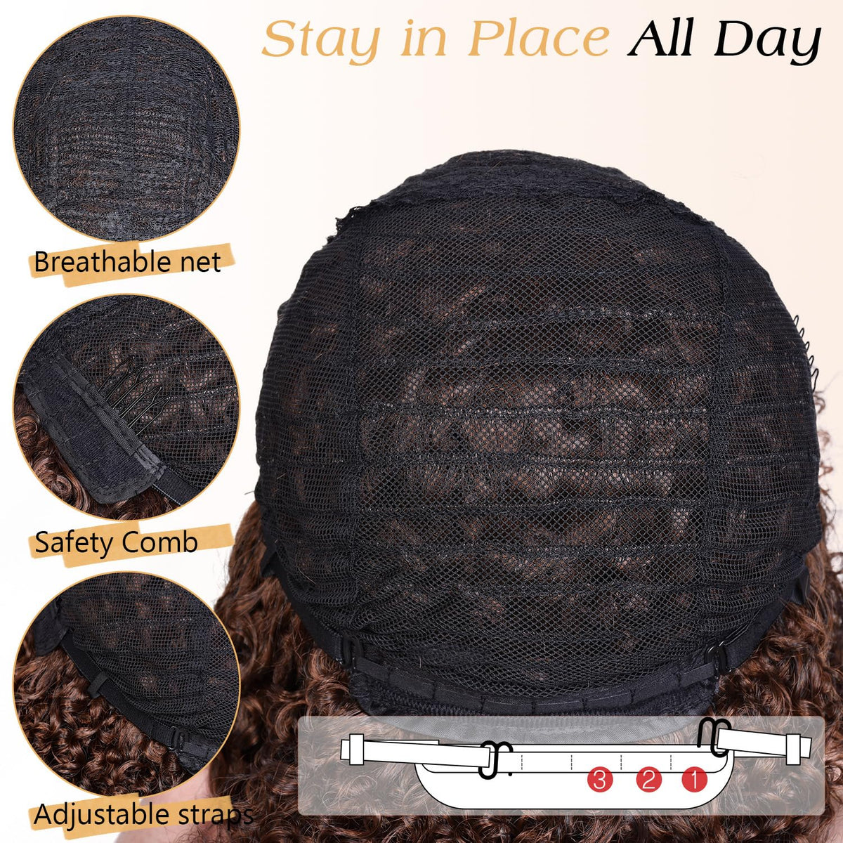 YWAYS HAIR Afro Curly Wig wedding-ready look for special occasions.
