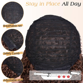 YWAYS HAIR Afro Curly Wig wedding-ready look for special occasions.
