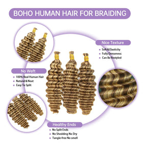 YWIGS Bora Bora-inspired braiding hair for relaxed, beachy vibes.