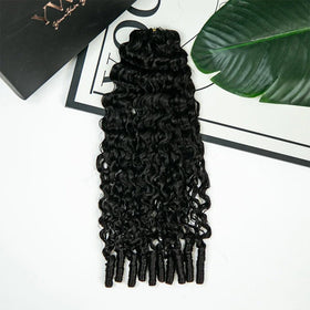 YWIGS Invisible crochet hair extensions for comfortable, knot-free install