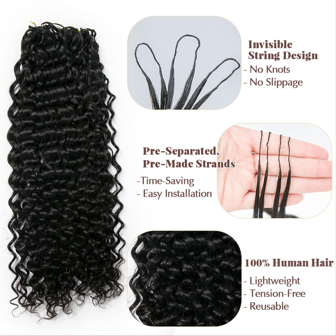 YWIGS hair for knotless crochet and updo styling options
