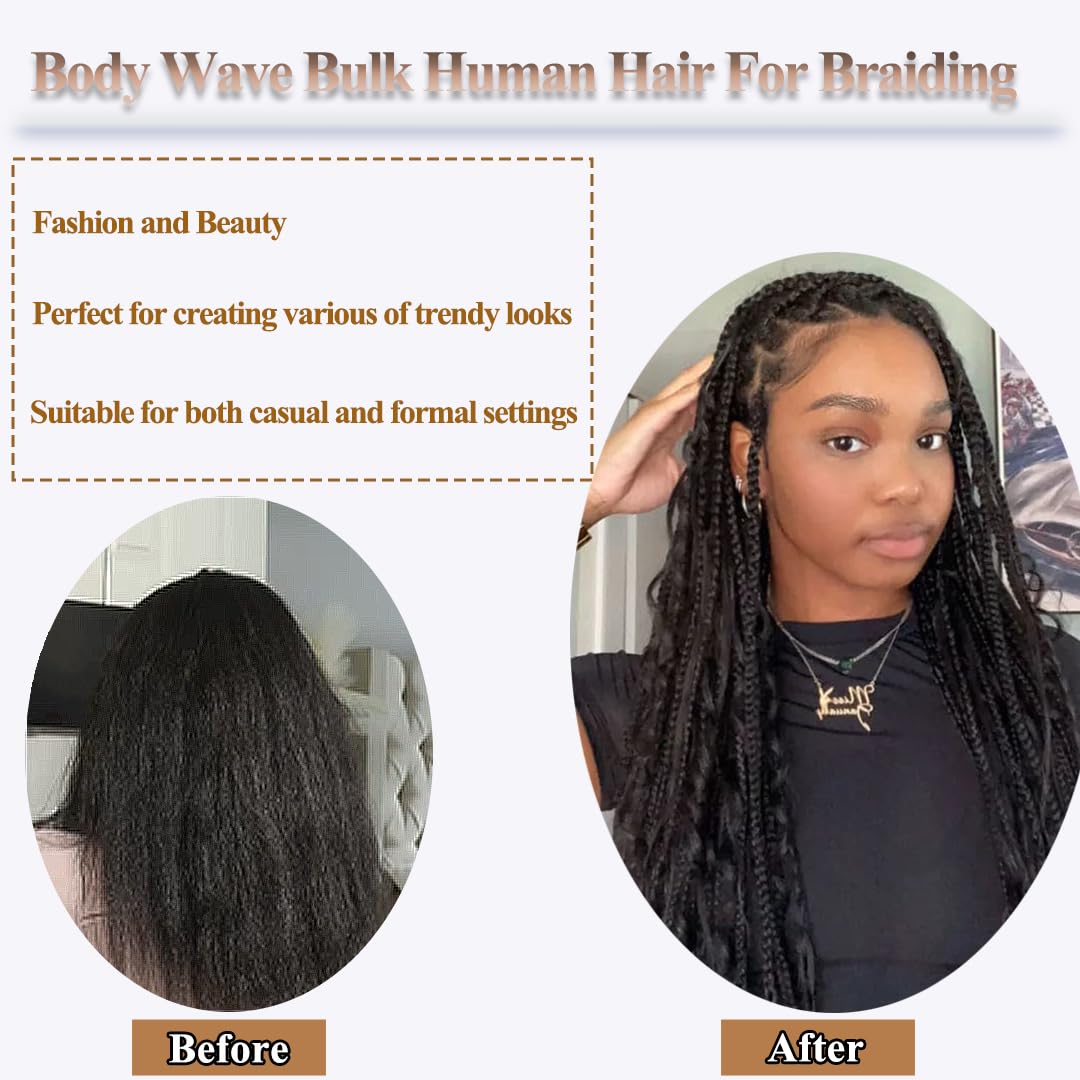 YWIGS lightweight 18inch braiding hair on display for all-day comfort