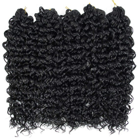 YXCHERISHAIR Ombre Beach curl crochet hair with soft waves.