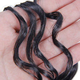 YXCHERISHAIR Wear with cap to extend curl life.