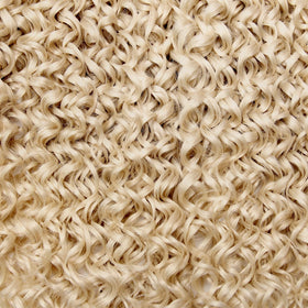 YXCHERISHAIR curly bundle close-up image, soft waves and bright sheen.