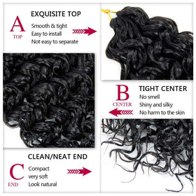 YXCHERISHAIR gogo curl 12inch no smell, tangle-free wear.