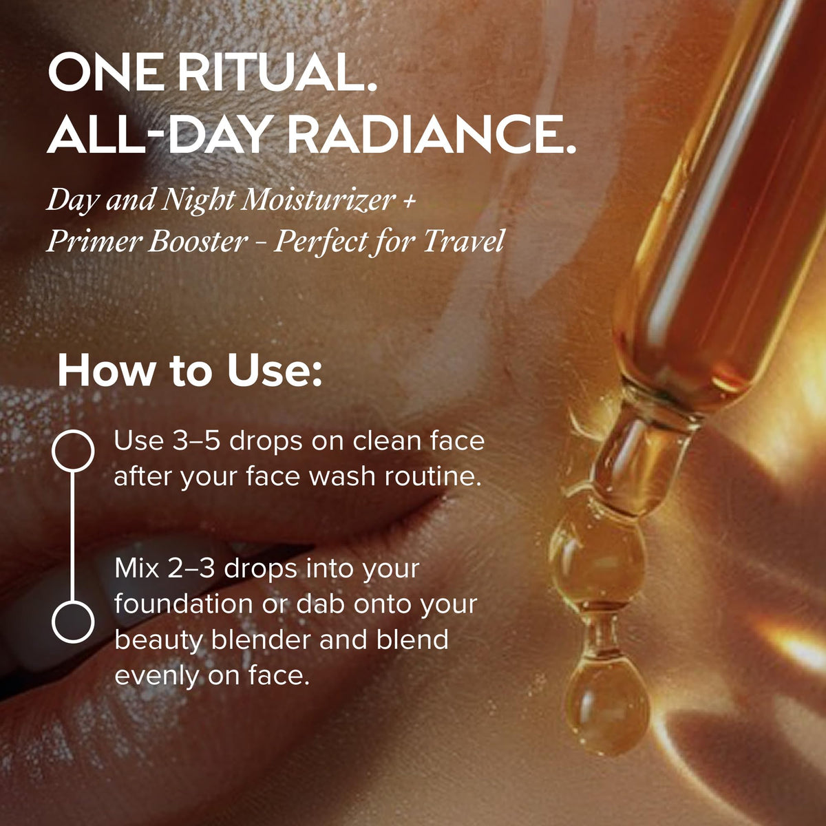 ZAAINA Extra Glow Face Oil is proudly made in the USA.