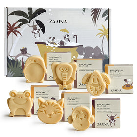 ZAAINA Kids Soap Elephant Shape for gentle cleansing with natural oils