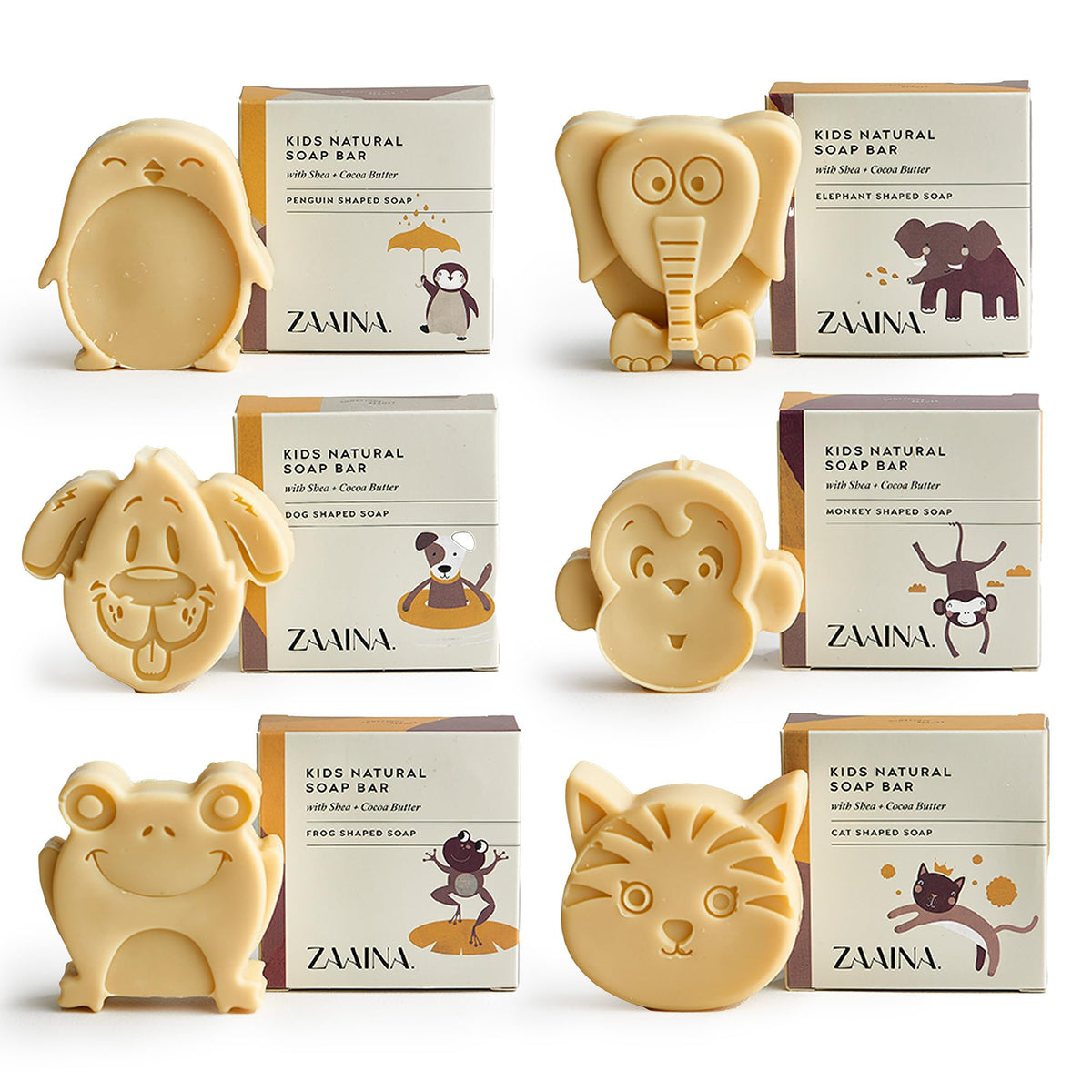ZAAINA Kids Soap Lavender-Citrus note enhances daily cleanse with pleasant scent