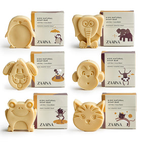 ZAAINA Kids Soap Lavender-Citrus note enhances daily cleanse with pleasant scent