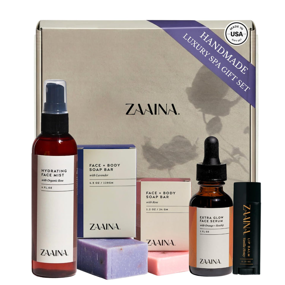ZAAINA face mist in the spa gift set for refreshing at-home pampering