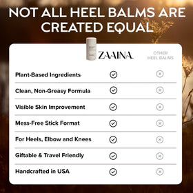 ZAAINA USA-made small-batch production label emphasizing quality.