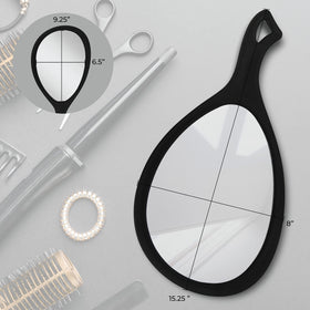 Zadro black onyx model measures 15 by 8 inches, versatile for pro use.