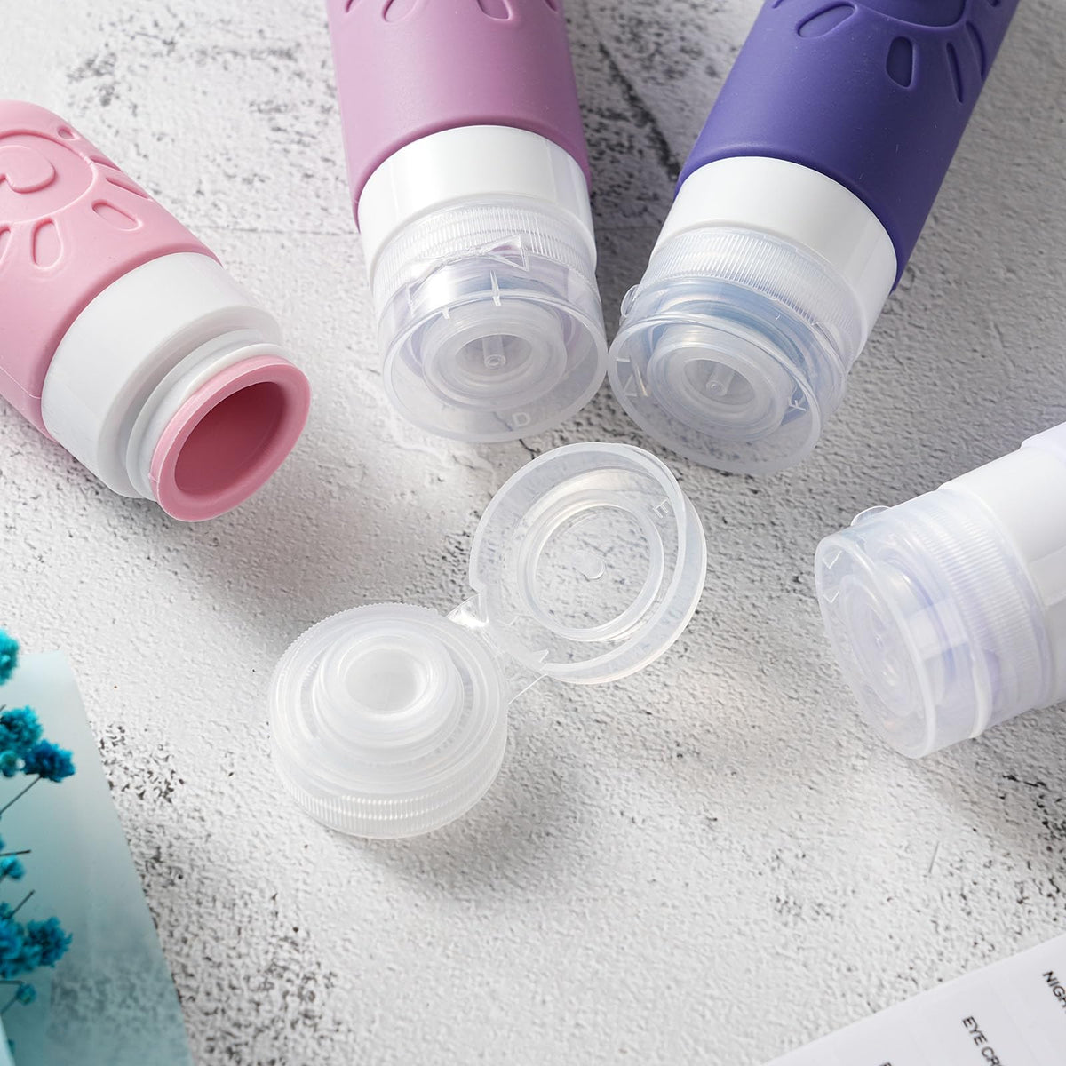 Zafit spray bottles showcase convenient distribution for travel-sized liquids.