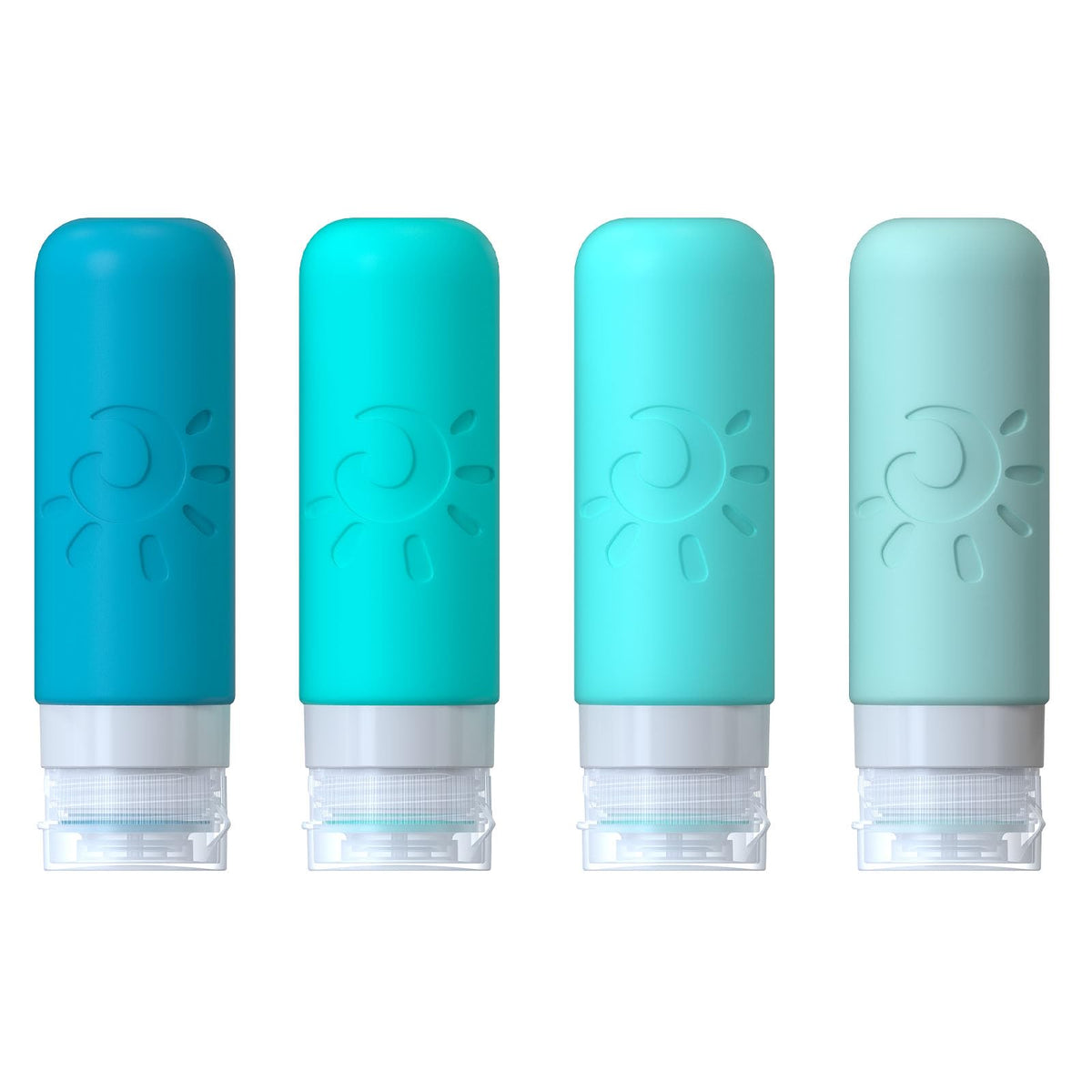 Zafit travel bottles leak-proof cap close-up highlighting secure seal for mess-free travel.