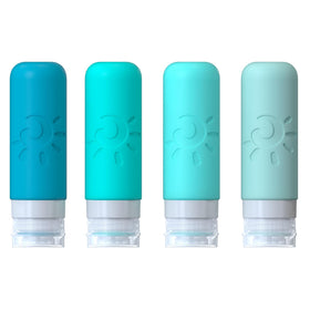 Zafit travel bottles leak-proof cap close-up highlighting secure seal for mess-free travel.