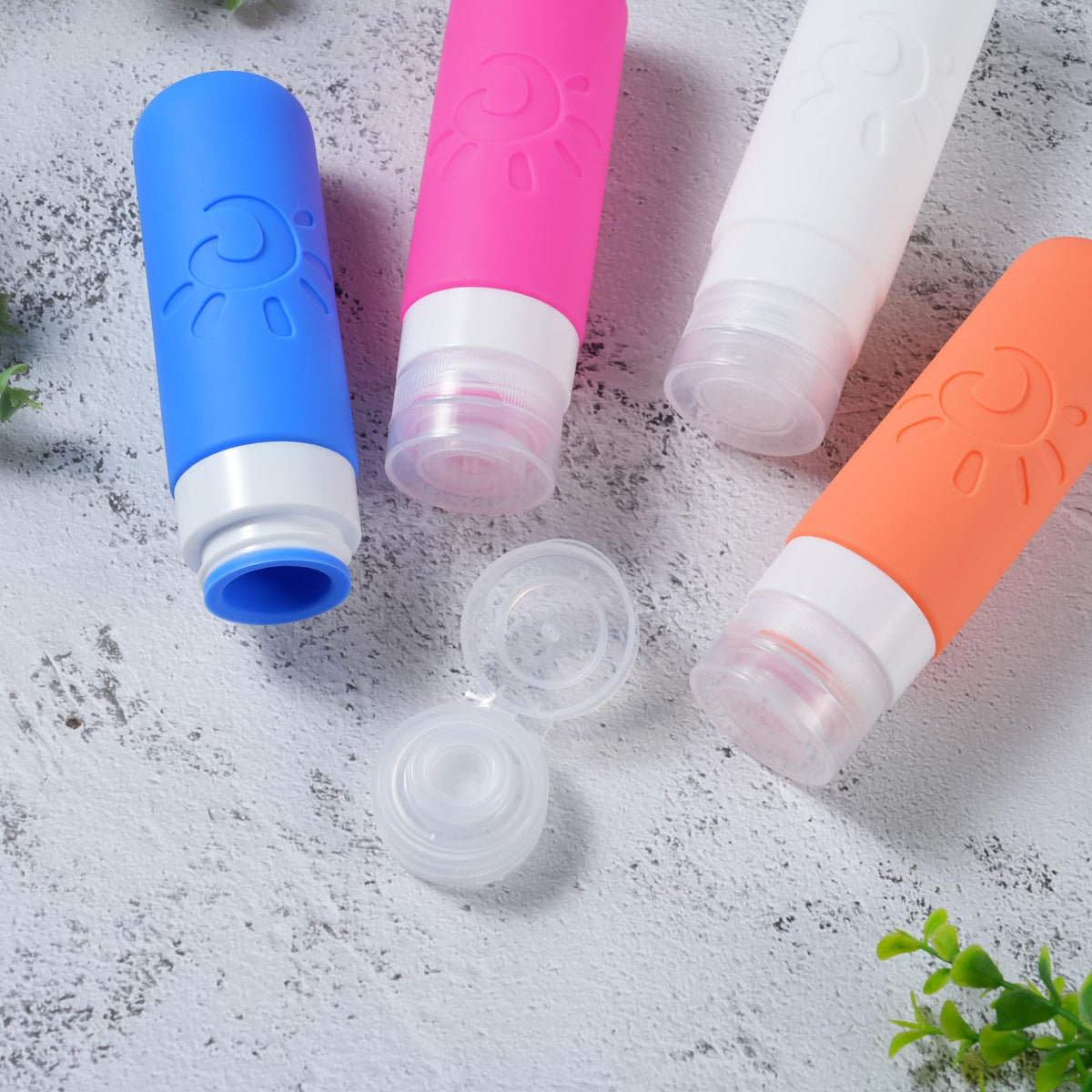 Zafit wide-mouth bottles simplify refilling and cleaning.