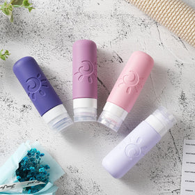 Zafit travel bottles with wide mouth simplify refilling and cleaning.