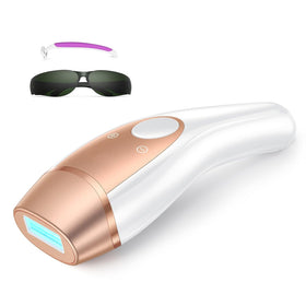 ZAIRUZ IPL ice cooling on skin for pain-free sessions.