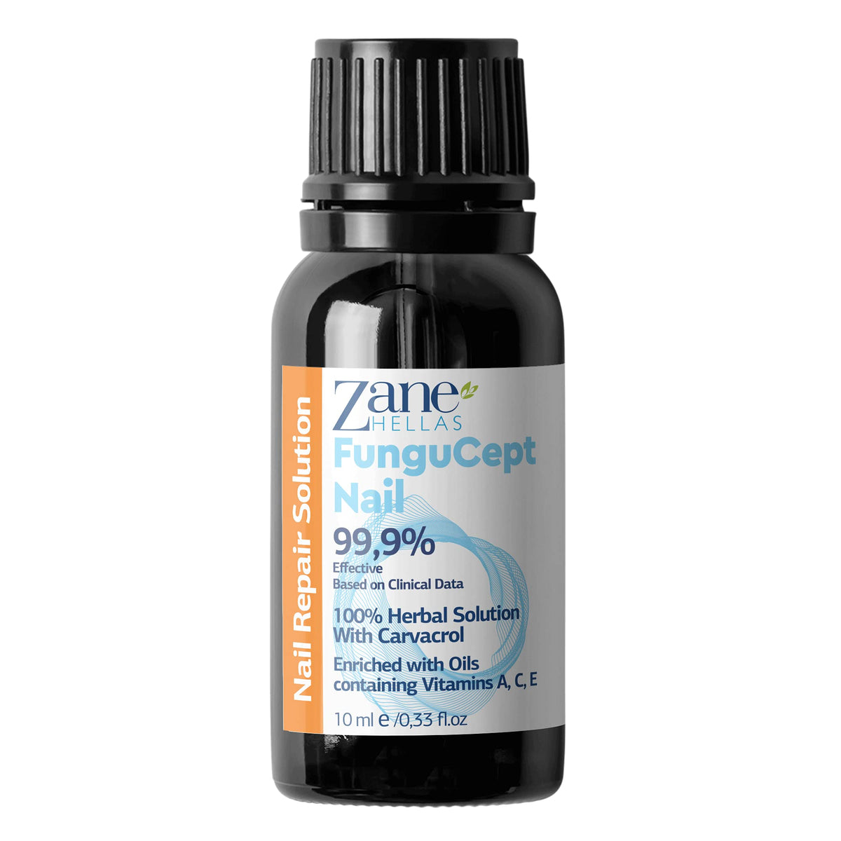 Zane Hellas FunguCept applied on nail for targeted care