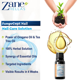 Zane Hellas FunguCept enriched with vitamins supports nail care routines